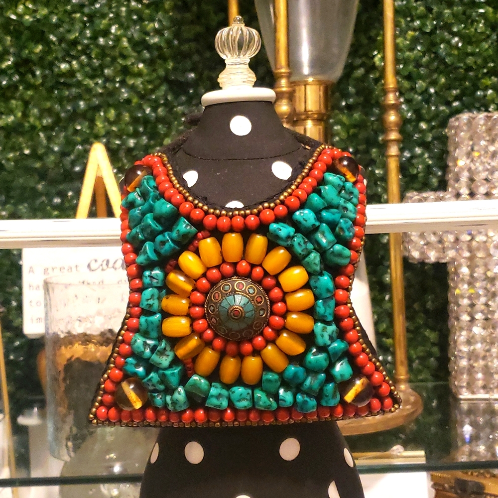 Tibetan beaded necklace